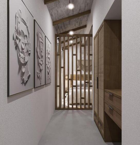 침실 1개 발코니 아파트, Sarang Apartments By Evdekimi Ubud