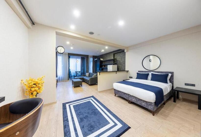 带大床的标准工作室, The Business Class Suit