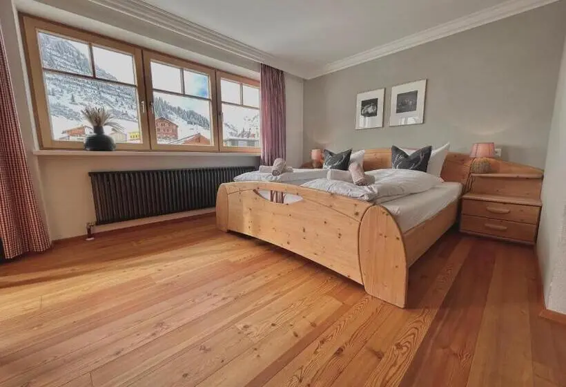 Standard-studio Näköala, Haus Wallis By Stayfritz   Ski In Ski Out Zimmer  Garni  Am Arlberg
