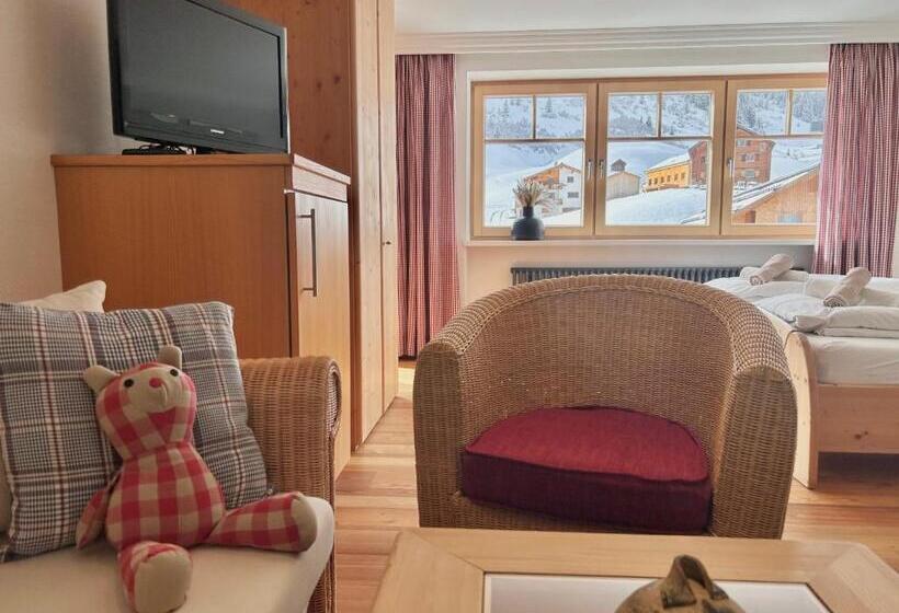 إستوديو قياسى ذو إطلالة, Haus Wallis By Stayfritz   Ski In Ski Out Zimmer  Garni  Am Arlberg