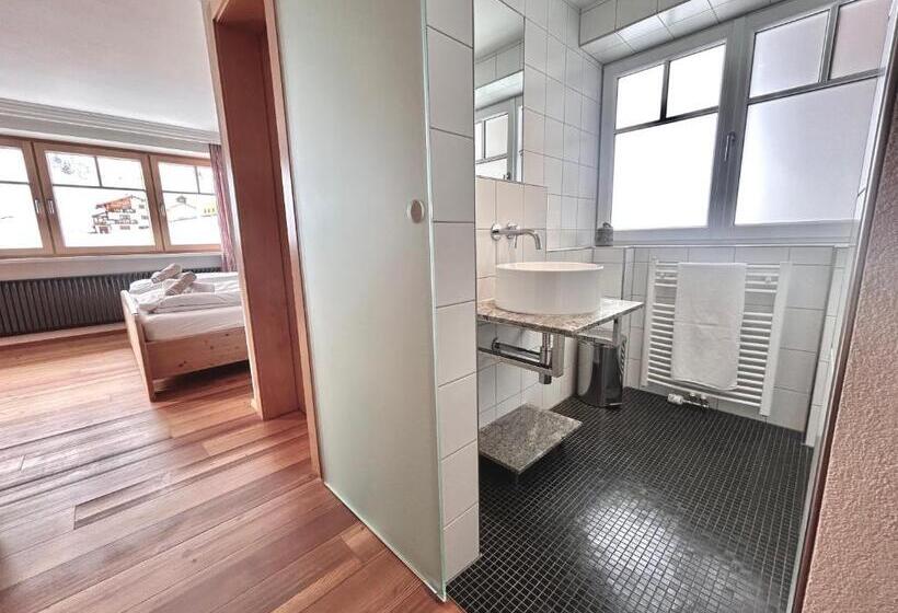 استودیو استاندارد با چشم‌انداز, Haus Wallis By Stayfritz   Ski In Ski Out Zimmer  Garni  Am Arlberg
