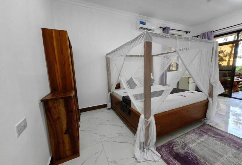 اتاق استاندارد با چشم‌انداز استخر, Blue Tides Hotel & Restaurant