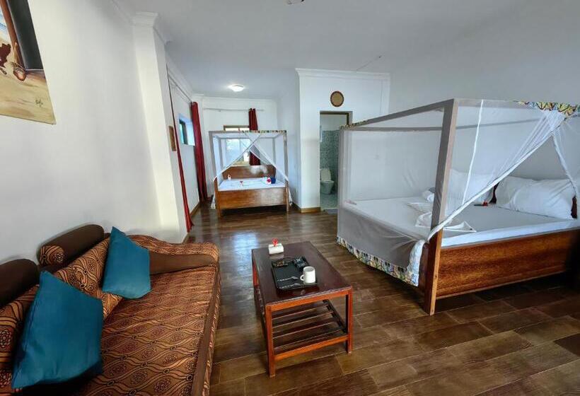 اتاق استاندارد با چشم‌انداز دریا, Blue Tides Hotel & Restaurant