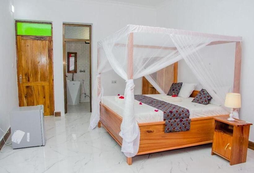 اتاق استاندارد با چشم‌انداز استخر, Blue Tides Hotel & Restaurant