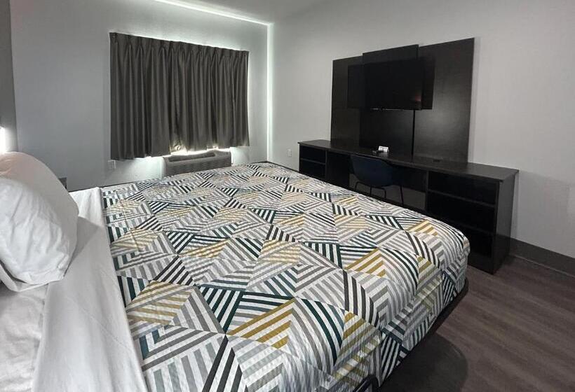 اتاق استاندارد با تخت بزرگ برای معلولان, Motel 6 Dallas, Tx Methodist Charlton Medical Ctr