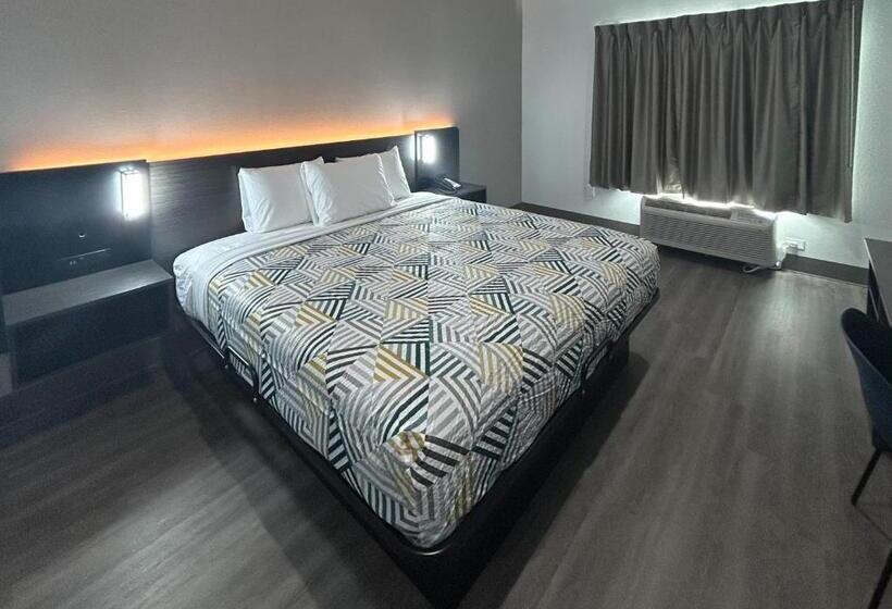 Номер Стандарт Кровать Кинг Адаптированный для Инвалидов, Motel 6 Dallas, Tx Methodist Charlton Medical Ctr