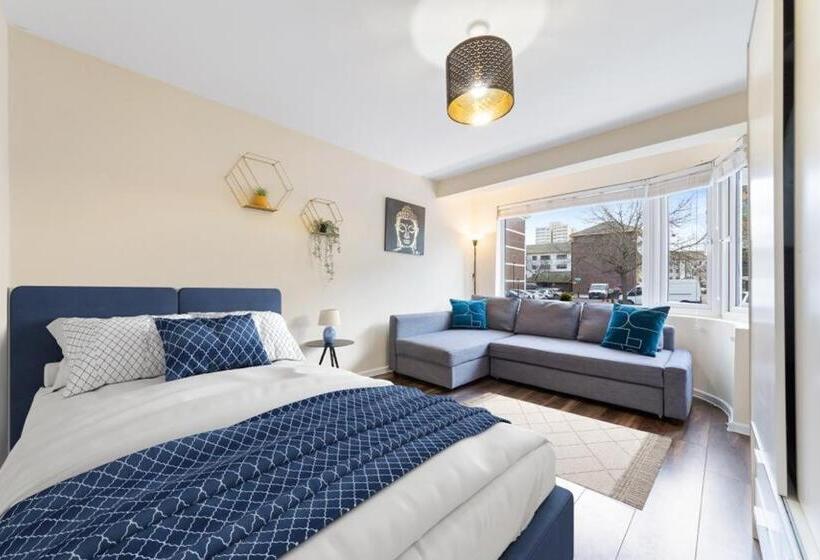 스탠다드 룸 공동 욕실, Isleworth Stays Tw7