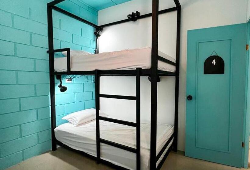 浴室共有スタンダード４人用ルーム, Lolas Hostal, Habitacion Exclusiva Para Mujeres, 2 Camarotes, Precio Por Cama