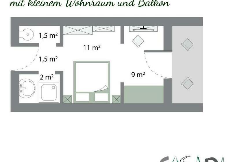 ファミリールーム, Casada Inklusive Sommer Card