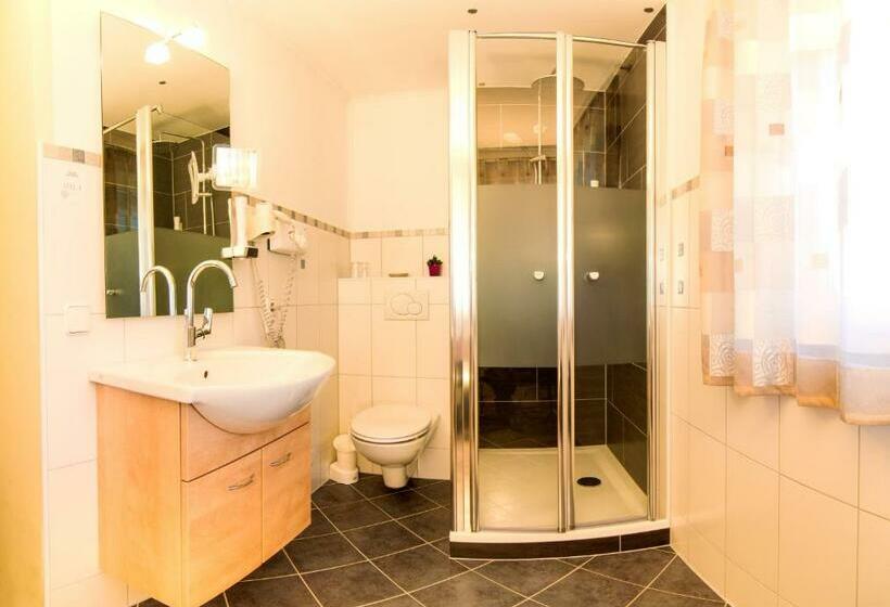 اتاق استاندارد با بالکن, Pension Tina