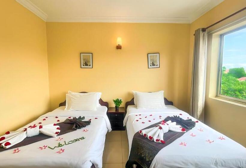 חדר דלוקס נוף בריכה, Harmony Indochine D Angkor