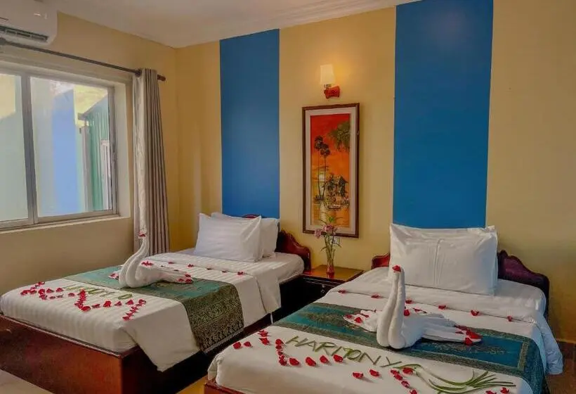 Deluxe-huone Allasnäkymä, Harmony Indochine D Angkor
