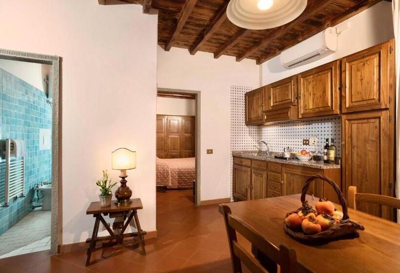 آپارتمان 1 خوابه, Farmhouse With Swimming Pool Surrounded By Greenery In San Donato Fronzano, Apartments With Air Cond