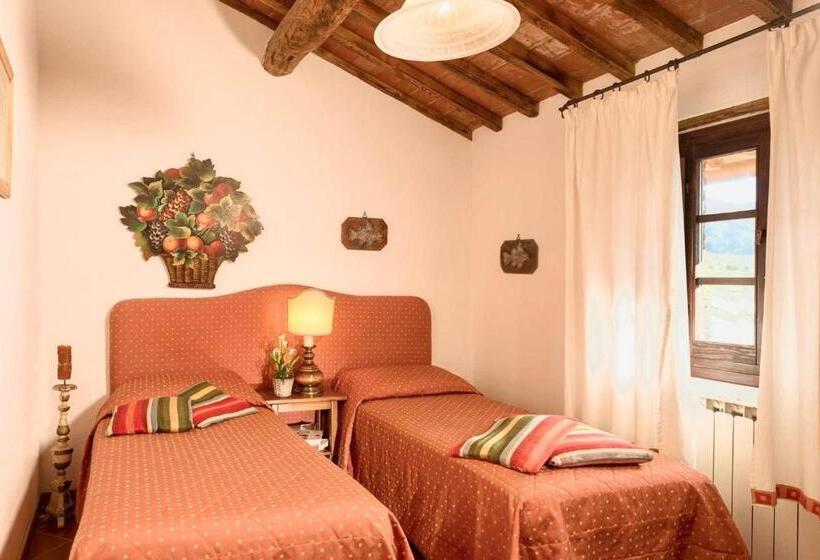Апартаменты 2 Спальни, Isa Residence With Swimming Pool Surrounded By Tuscan Nature In San Donato Fronzano, Apartments With