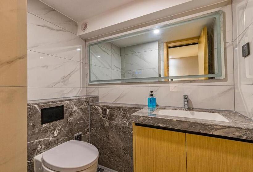 اتاق لوکس خانوادگی, Kunming Dianchi Mideel International Apartment   South Asian Style Fuhai Metro