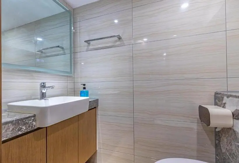 ２ベッドスイートルーム, Kunming Dianchi Mideel International Apartment   South Asian Style Fuhai Metro