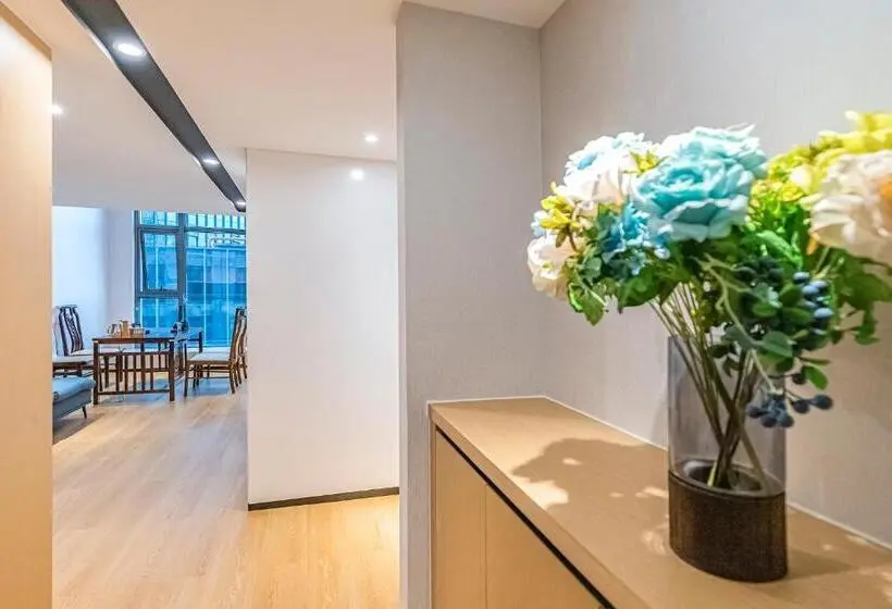 デラックススイート, Kunming Dianchi Mideel International Apartment   South Asian Style Fuhai Metro