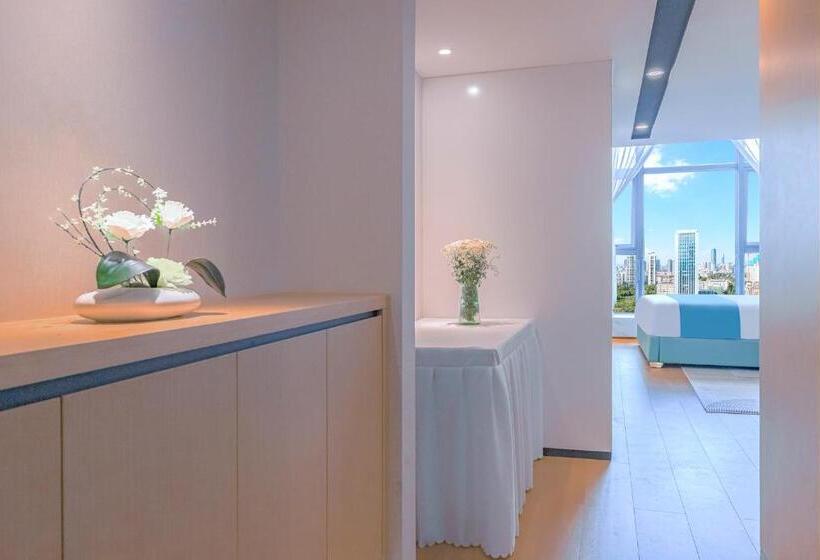 اتاق کلاس بیزنس, Kunming Dianchi Mideel International Apartment   South Asian Style Fuhai Metro