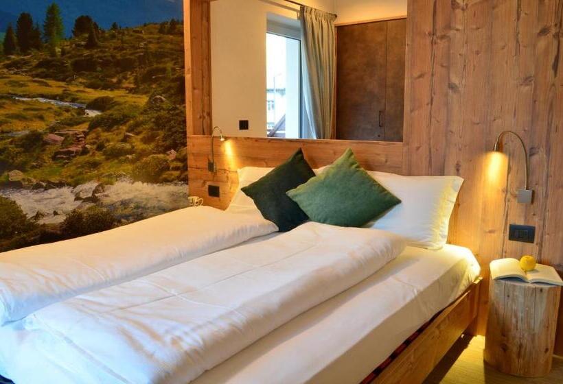 غرفة سوبيريور مطلة على الجبل, Aria Alpina Guest House Affittacamere