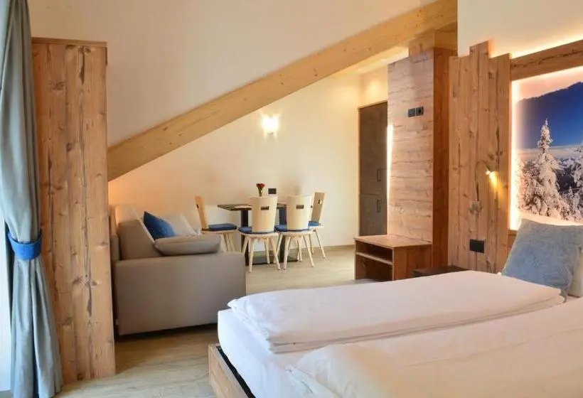バルコニー付スタンダード4ベッドルーム, Aria Alpina Guest House Affittacamere