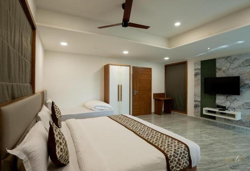 스탠다드 룸 킹사이즈 침대, Daksh Eden Greenz  A Luxury Resort In Sasan Gir