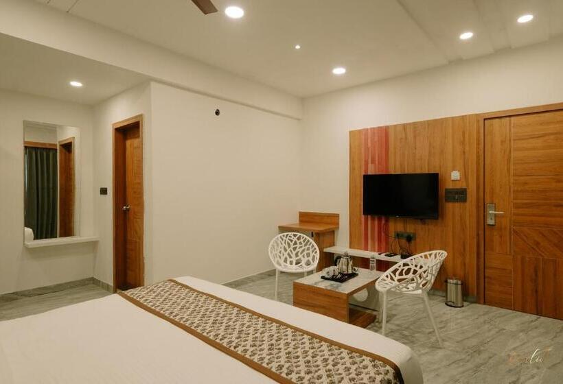 Стандартный Номер Кровать Кинг, Daksh Eden Greenz A Luxury Resort In Sasan Gir