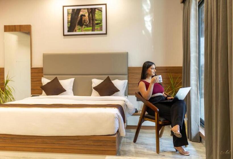 수피리어 룸, Daksh Eden Greenz  A Luxury Resort In Sasan Gir