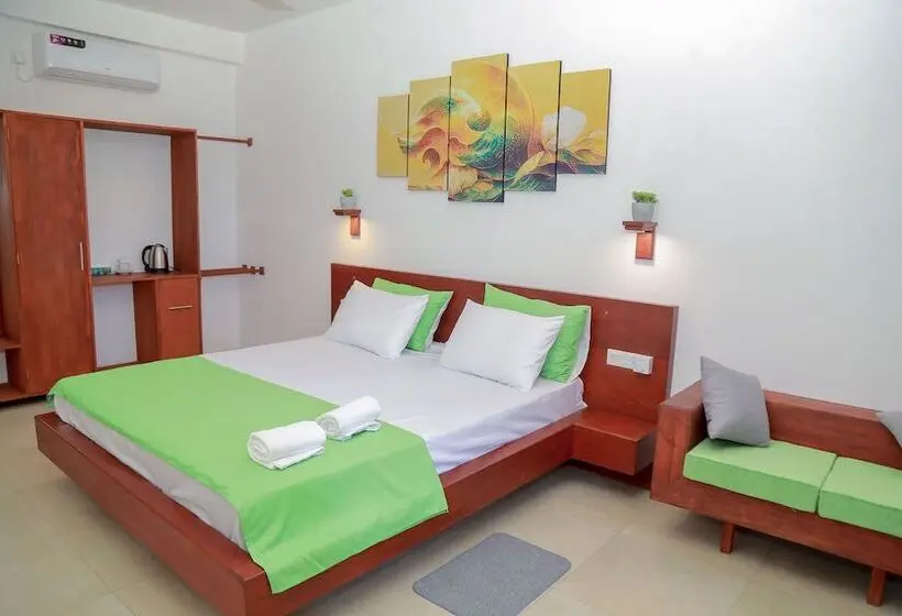 デラックスルーム, Travellers Hotel Hikkaduwa