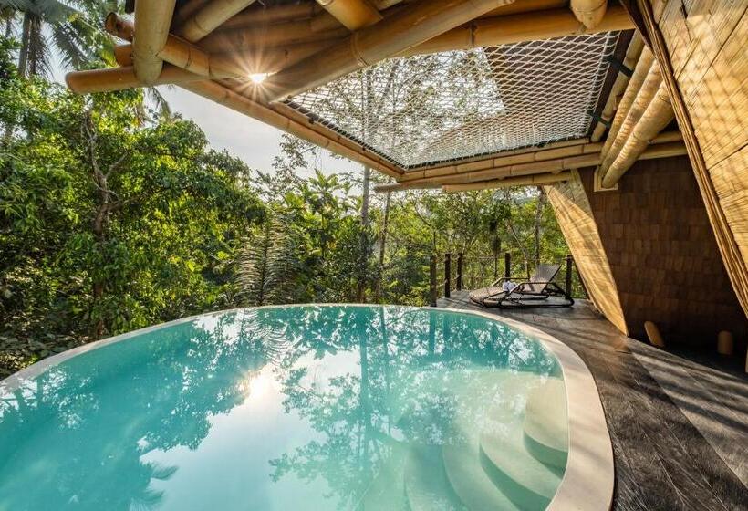 וילה בת 2 חדרי שינה, Jungleight Bali