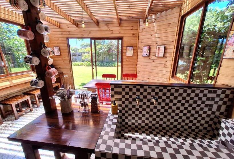 스탠다드 룸 공동 욕실, Mapatagonia Hostel Monumento Nacional