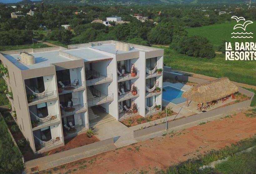 شقة غرفة واحدة مطلة على البحر, La Barra Resorts Puerto Escondido