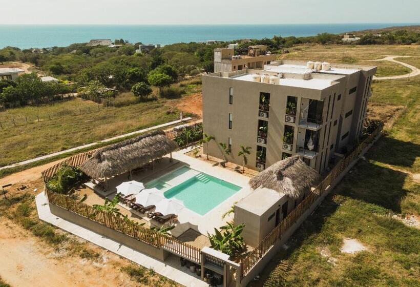 海の見える１ベッドルームアパートメント, La Barra Resorts Puerto Escondido