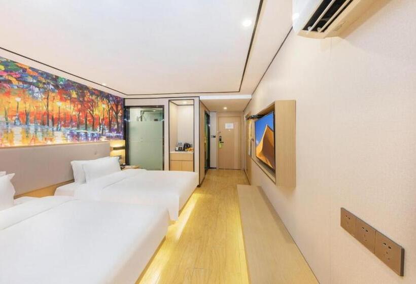 スーペリアールーム, Yimimi Apartment   Guangzhou 13th Line Yide Road Metro Station