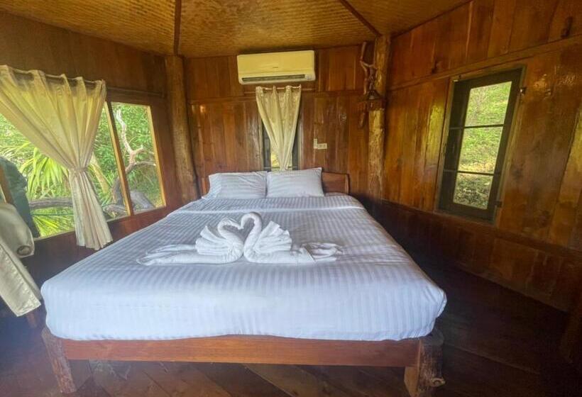 Standardzimmer mit Gartenblick, บ้านชนเผ่า แคมป์ปิ้ง แอ็น รีสอร์ต