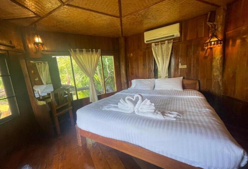 Standardzimmer mit Gartenblick, บ้านชนเผ่า แคมป์ปิ้ง แอ็น รีสอร์ต