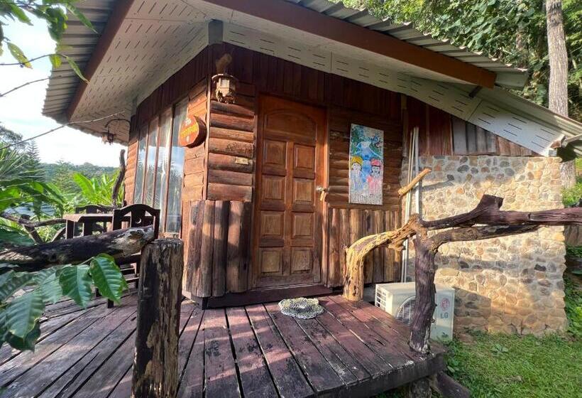 Standardzimmer mit Gartenblick, บ้านชนเผ่า แคมป์ปิ้ง แอ็น รีสอร์ต