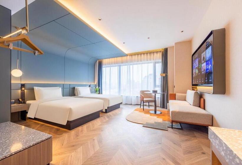 高级大房间, Atour S Hotel Ningbo Zhousu Yejiang