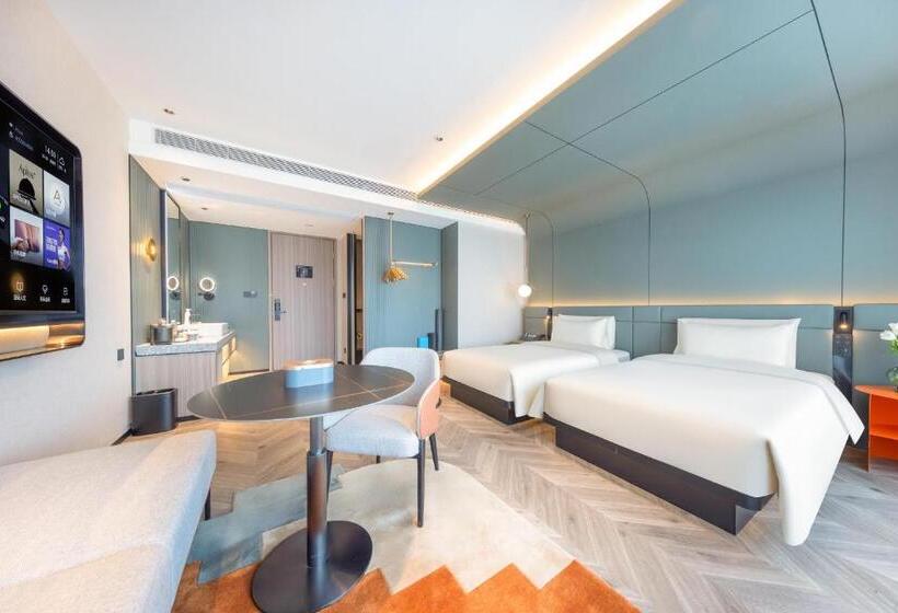 高级大房间, Atour S Hotel Ningbo Zhousu Yejiang
