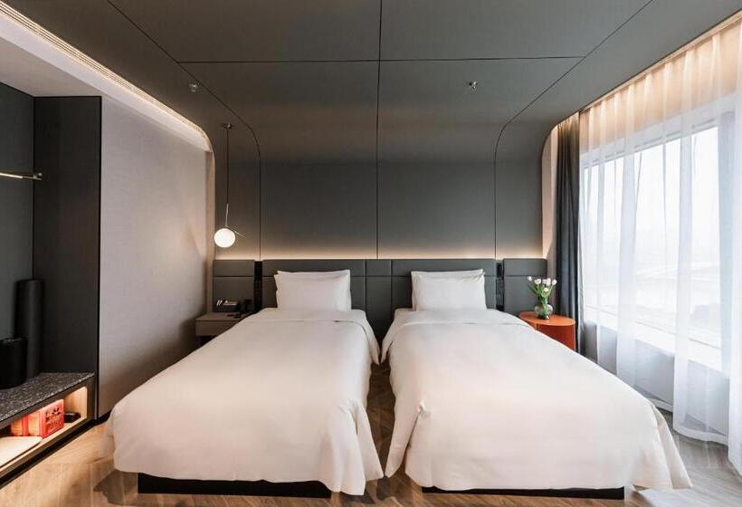 高级大房间, Atour S Hotel Ningbo Zhousu Yejiang