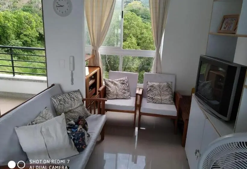プールの見える1ベッドルームアパートメント, Apartasol San Jerónimo