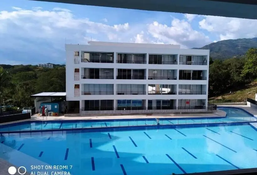 プールの見える1ベッドルームアパートメント, Apartasol San Jerónimo