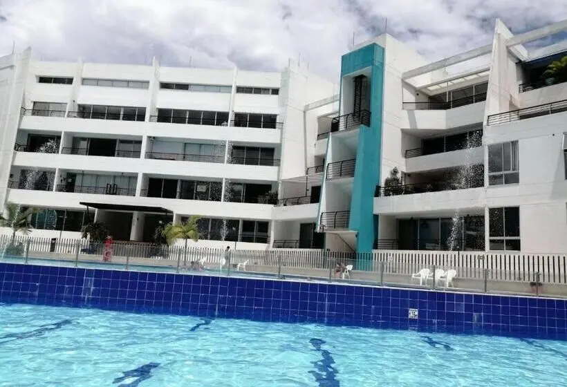 プールの見える1ベッドルームアパートメント, Apartasol San Jerónimo