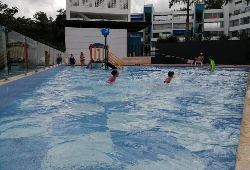 Апартаменты 1 Спальня Вид на Бассейн, Apartasol San Jerónimo