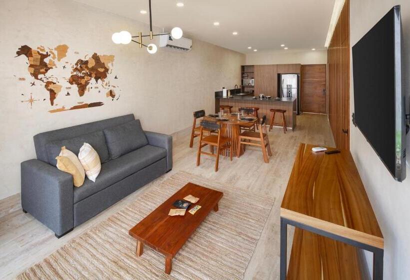 １ベッドルームのスーペリアアパートメント, Bunah Tulum  Distinctive Hotels