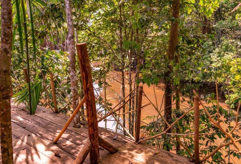 اتاق استاندارد با تخت بزرگ, Family Hotel Purma Caspi On The Jungle Lake