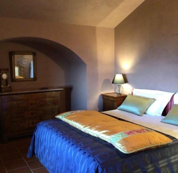 带大床的高级房间, Villa Moglietta Host In Langhe