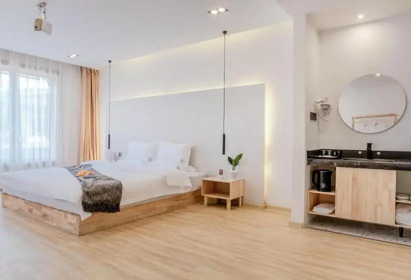 Deluxe-huone, Shangri La Jinwushe Boutique Inn