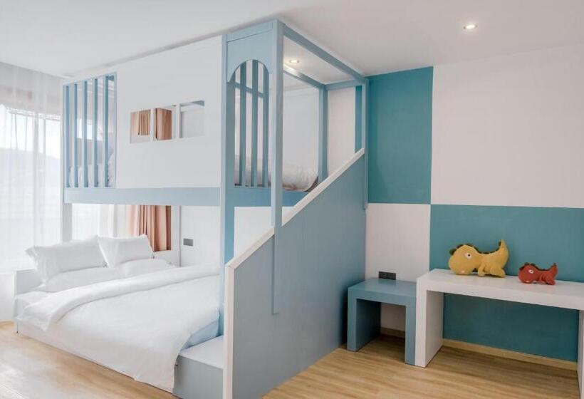 جناح ديلوكس غرفتين نوم, Shangri La Jinwushe Boutique Inn