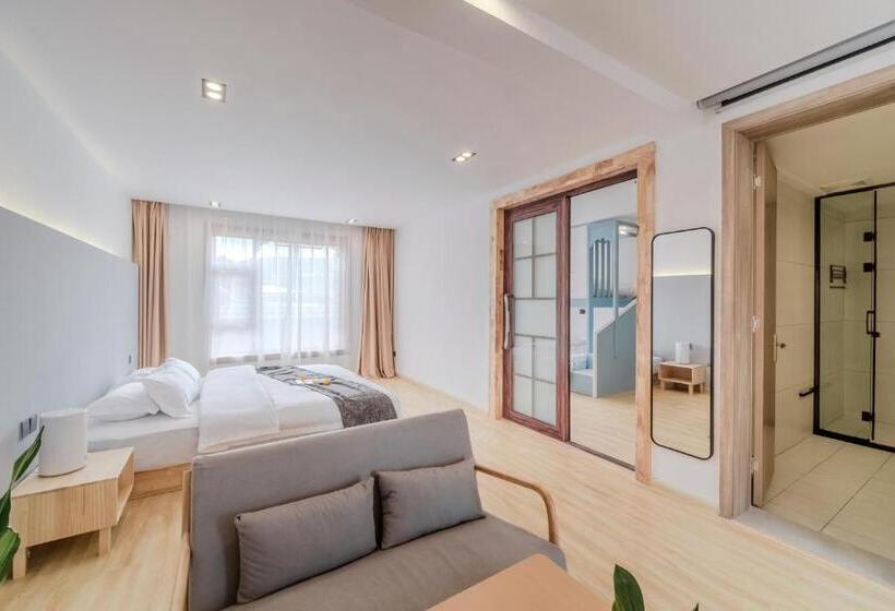 جناح ديلوكس غرفتين نوم, Shangri La Jinwushe Boutique Inn