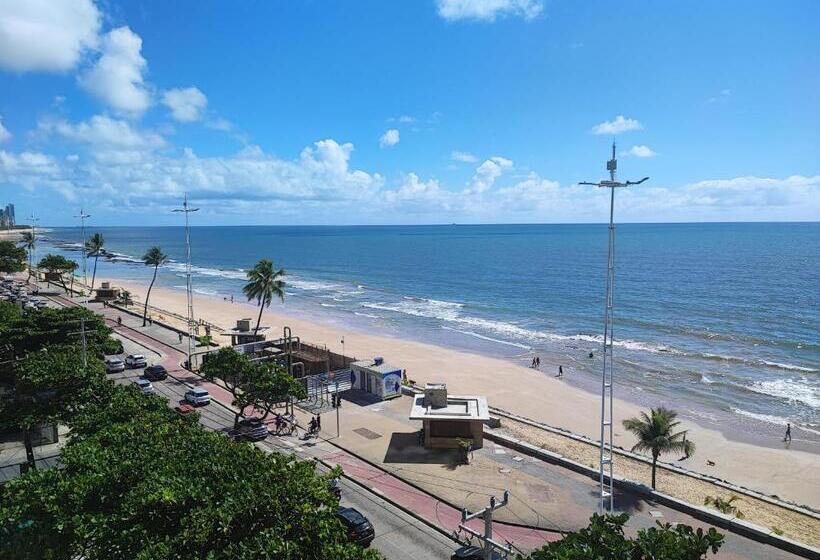 带1个卧室的带海景的公寓, Boa Viagem Beach 502